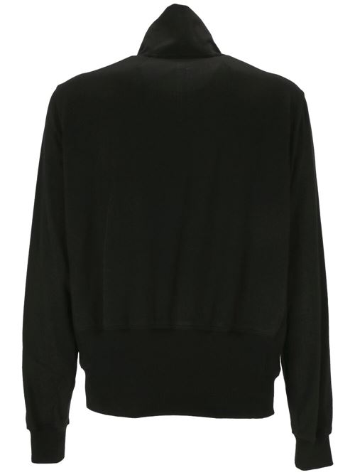 Sweatshirt with off-center closure Rick Owens | RU01D3272BA09